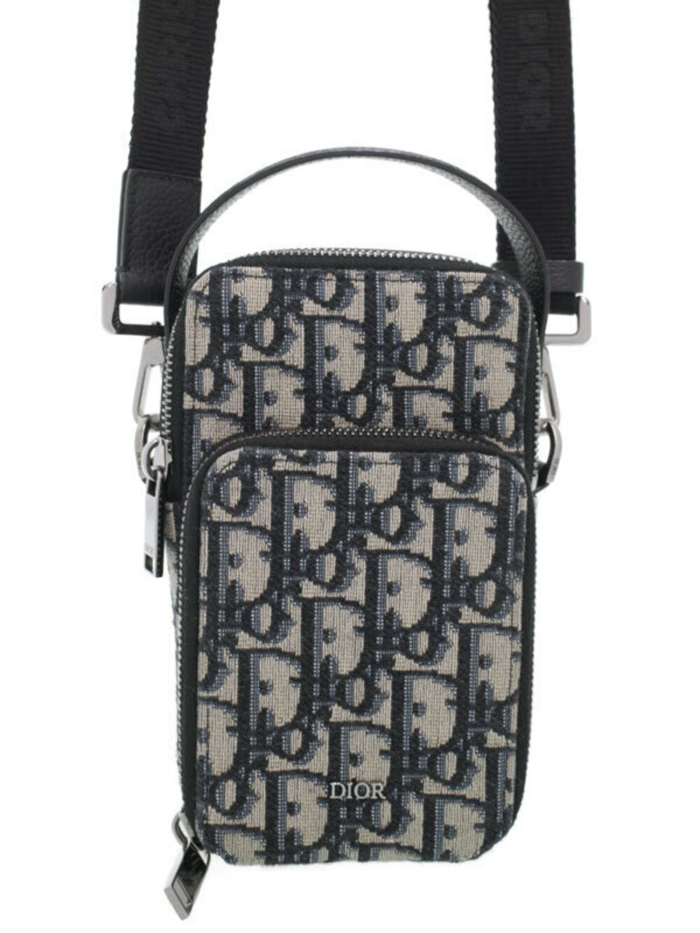 Christian Dior Oblique Rider Pouch Clutch Bag
